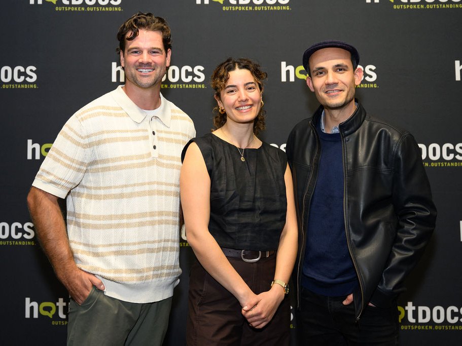 Mack on the Hot Docs 2026 red carpet